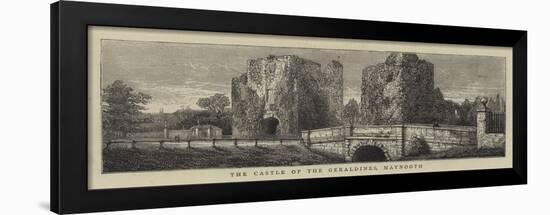 The Castle of the Geraldines, Maynooth-null-Framed Giclee Print