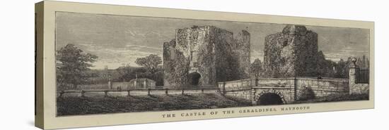 The Castle of the Geraldines, Maynooth-null-Stretched Canvas