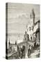 The Castle of Veste Coburg in Coburg, Germany in the 19th Century-null-Stretched Canvas