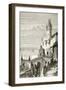The Castle of Veste Coburg in Coburg, Germany in the 19th Century-null-Framed Giclee Print