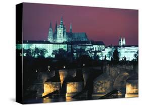 The Castle, Prague, Czech Republic-Peter Thompson-Stretched Canvas