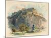 'The Castle Rock, Edinburgh', c1890-Charles Wilkinson-Mounted Giclee Print