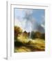 The Castle Sanssouci-Karl Blechen-Framed Art Print