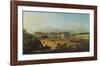 The Castle Schoenbrunn Courtyard-Canaletto-Framed Art Print