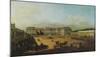 The Castle Schoenbrunn Courtyard-Canaletto-Mounted Art Print