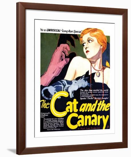 The Cat And The Canary - 1927 II-null-Framed Giclee Print