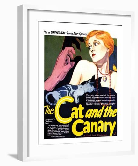 The Cat And The Canary - 1927 II-null-Framed Giclee Print