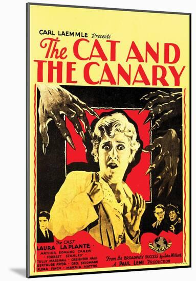 The Cat And The Canary - 1927 III-null-Mounted Giclee Print