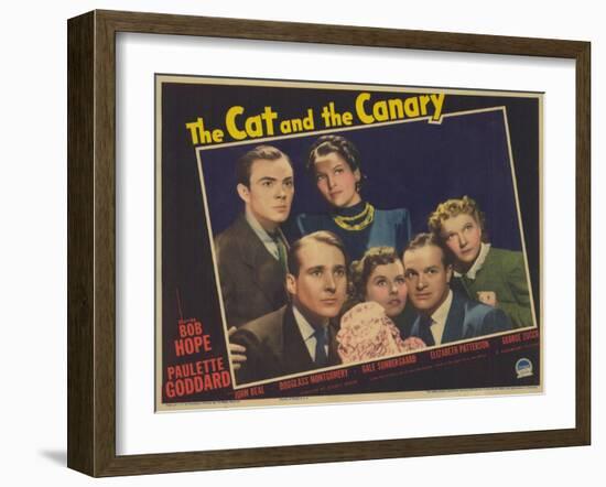 The Cat and the Canary, 1939-null-Framed Art Print