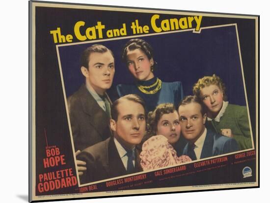 The Cat and the Canary, 1939-null-Mounted Art Print