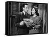 The Cat And The Canary, Bob Hope, Paulette Goddard, 1939-null-Framed Stretched Canvas