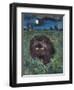 The Cat and the Moon-Hilary Jones-Framed Giclee Print