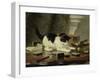 The Cat at Play, by Henriette Ronner, C. 1860-78, Belgian-Dutch Painting on Panel-Henriette Ronner-Framed Art Print