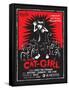 The Cat Girl-Emily the Strange-Framed Stretched Canvas