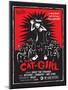 The Cat Girl-Emily the Strange-Mounted Premium Giclee Print