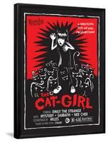 The Cat Girl-Emily the Strange-Framed Poster