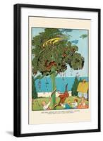 The Cat Goes Cavorting-Eugene Field-Framed Art Print