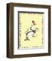 The Cat in the Hat: The Cat (on yellow)-Theodor (Dr. Seuss) Geisel-Framed Art Print