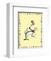 The Cat in the Hat: The Cat (on yellow)-Theodor (Dr. Seuss) Geisel-Framed Art Print