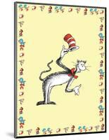 The Cat in the Hat: The Cat (on yellow)-Theodor (Dr. Seuss) Geisel-Mounted Art Print