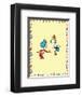 The Cat in the Hat: Thing One (on yellow)-Theodor (Dr. Seuss) Geisel-Framed Art Print