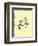 The Cat in the Hat: Thing One (on yellow)-Theodor (Dr. Seuss) Geisel-Framed Art Print