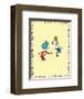 The Cat in the Hat: Thing One (on yellow)-Theodor (Dr. Seuss) Geisel-Framed Art Print