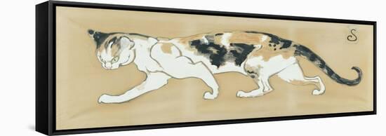 The Cat, le Chat-Théophile Alexandre Steinlen-Framed Stretched Canvas