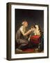 The Cat's Lunch-Marguerite Gerard-Framed Giclee Print