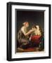 The Cat's Lunch-Marguerite Gerard-Framed Giclee Print