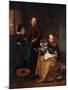 The Cat's Medicine-Jan Havicksz. Steen-Mounted Giclee Print