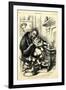 The Cat'S-Paw - Anything to Get Chestnuts, 1872-Thomas Nast-Framed Giclee Print