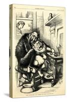 The Cat'S-Paw - Anything to Get Chestnuts, 1872-Thomas Nast-Stretched Canvas