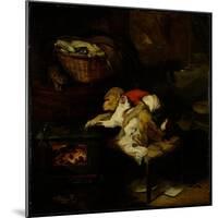 The Cat's Paw, C.1824-Edwin Landseer-Mounted Giclee Print
