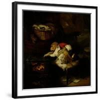 The Cat's Paw, C.1824-Edwin Landseer-Framed Giclee Print