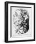 The Cat's Paw: or Poor PuSey, 1850-null-Framed Giclee Print