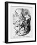 The Cat's Paw: or Poor PuSey, 1850-null-Framed Giclee Print