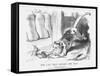 The Cat That Killed the Rat, 1880-Joseph Swain-Framed Stretched Canvas