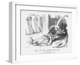 The Cat That Killed the Rat, 1880-Joseph Swain-Framed Giclee Print