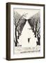 The Cat That Walked by Himself, Illustration from 'Just So Stories for Little Children'-Rudyard Kipling-Framed Giclee Print