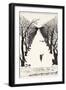 The Cat That Walked by Himself, Illustration from 'Just So Stories for Little Children'-Rudyard Kipling-Framed Giclee Print