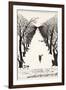 The Cat That Walked by Himself, Illustration from 'Just So Stories for Little Children'-Rudyard Kipling-Framed Premium Giclee Print