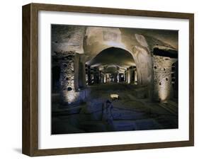 The Catacombs of San Gennaro (St. Januarius), Naples, Campania, Italy, Europe-Oliviero Olivieri-Framed Photographic Print