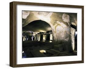 The Catacombs of San Gennaro (St. Januarius), Naples, Campania, Italy, Europe-Oliviero Olivieri-Framed Photographic Print