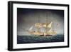 The 'Catalpa' with Whale-American School-Framed Premium Giclee Print