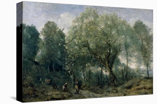 The Catalpa-Jean-Baptiste-Camille Corot-Stretched Canvas