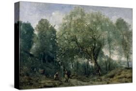 The Catalpa-Jean-Baptiste-Camille Corot-Stretched Canvas