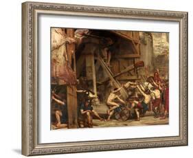 The Catapult, C.1868-72-Sir Edward John Poynter-Framed Giclee Print