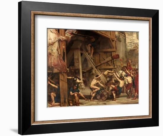 The Catapult, C.1868-72-Sir Edward John Poynter-Framed Giclee Print