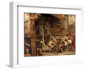 The Catapult, C.1868-72-Sir Edward John Poynter-Framed Giclee Print